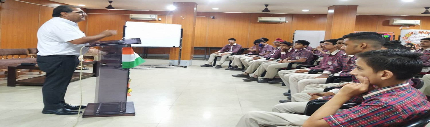 Motivational Lecture by Mr. Yogesh Basin